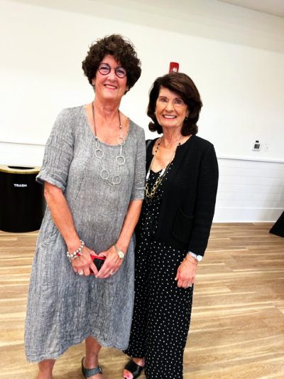 Kathy Green and Charlotte DiFebo attending "Celebrate the Music."